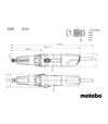 Пряма шліфмашина Metabo G 400, 380 Вт (601052000) - 2