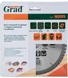 Диск пильный по дереву с твердосплавными напайками Grad &Oslash;180x22,2 мм, кольцо 20 мм, 60Т, 8000 об/мин (1957575) - 4