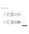Будівельний фен Metabo HGS 22-630, 2200 Вт, 80/630 &deg;C, кейс (604063500) - 3