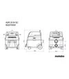 Пилосос будівельний Metabo ASR 25 M SC, 1400 Вт (602070000) - 5