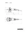 Фрезер для зняття зварних швів Metabo PFM 17, 1700 Вт, кейс (601789500) - 6