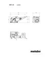 Штроборіз Metabo MFE 40, 1900 Вт + 2 алмазні диски (604040500) - 7