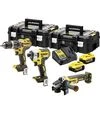 Набір акумуляторного електроінструменту DeWALT DCK384P2T в двох кейсах TSTAK - 1
