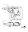 Набор аккумуляторного инструмента Metabo Combo Set 2.3.6 BS LTX BL + KH 18 LTX BL 24 (685218800) - 5