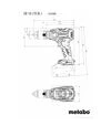 Набір акумуляторного інструменту Metabo Combo 6.1 (685211000) - 7