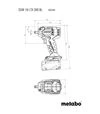 Набір акумуляторного інструменту Metabo Combo 5.2 (685213000) - 3