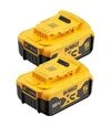 Акумуляторна батарея DeWALT DCB184P2, 18 В XR Li-Ion, 3 шт. - 1