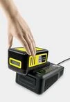 Комплект акумулятора і зарядного пристрою Karcher Battery Power 18/50, 18 В, 5.0 А*год (2.445-063.0) - 2