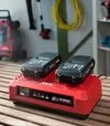 Зарядное устройство двойное SKIL 3128 AA, 2,4 A, 2x20 В, 220-240 В, 50-60 Гц (CR1E3128A) - 2