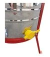 Медогонка 2-х рамкова нержавіюча, не поворотна, з підставкою (М1006P) - 2