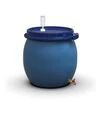 Бочка для брожения Litolan 80 л, с U-образным клапаном и латунным краном 1/2" (29686) - 1