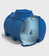 Бочка горизонтальна Litolan 200 л, стандартна (14900) - 5