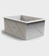 Контейнер промисловий Europlast 750 л, білий (15820) - 1