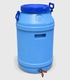 Бідон для води Litolan 65 л, 2-шаровий, з латунним краном (548674) - 1