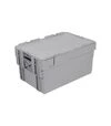 Ящик пластиковий Полімерцентр 50 л, 60х40х31,5 см (NS6430-ALC) - 3
