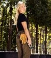 Секатор обводной эргономичный FELCO 14 Elite с кожаными ручками, малый - 3