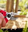 Секатор с наковальней эргономичный FELCO 171M-А Эконом, средний - 3