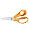 Ножницы универсальные Fiskars, 18 см, с зазубренным лезвием (1075052) - 1