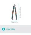 Сучкорез Gardena TeleCut Pro S, телескопический 52-67 см (12040-20.000.00) - 5