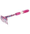 Граблі Flora, 5-ти зубчасті pink TPR (5043154) - 1