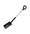 Лопата пряма Fiskars Solid, з дерев'яною ручкою (1066722) - 1