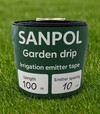 Крапельна стрічка Sanpol 7 mil, 100 м, відступ 10 см (2047711) - 1