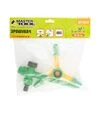 Ороситель для полива MASTERTOOL вращающийся 3-рожковый, 1/2", 12 м, на ножке (92-9322) - 5