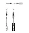Насадка для полива GARDENA Classic + комплект соединителей 1/2" - 5/8" (18295-20.000.00) - 3