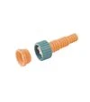 Соединитель штуцерный ХОЗЯЙСТВОР 1/2" ВР - шланг 1/2"-5/8"-3/4", универсальный, разборный (92-9110) - 2