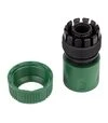 Коннектор быстросъемный Grad 1/2" x 3/4" для шланга, с аквастопом (5016145) - 5