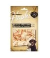 Лакомство для собак Flamingo маленькие треугольники с мясом курицы и трески, 75 г - 1