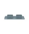 Миска складана для собак і котів WAUDOG Silicone сіра, 385х230х50 мм - 7