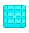 Миска-килимок для собак і котів WAUDOG Silicone для пошуку корму, блакитна, 205х205х17 мм - 2