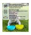 Миска для собак і котів WAUDOG Silicone блакитна, 250 мл - 5