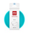Миска для собак і котів WAUDOG Silicone блакитна, 250 мл - 3