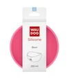 Миска для собак и кошек WAUDOG Silicone розовая, 250 мл - 4