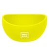 Миска для собак и кошек WAUDOG Silicone желтая, 250 мл - 2