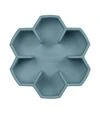 Миска для собак і котів WAUDOG Silicone для повільного харчування, сіра, 450 мл - 2