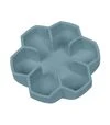 Миска для собак і котів WAUDOG Silicone для повільного харчування, сіра, 450 мл - 4