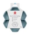 Миска для собак і котів WAUDOG Silicone для повільного харчування, сіра, 450 мл - 6
