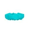 Миска для собак і котів WAUDOG Silicone для повільного харчування, блакитна, 450 мл - 4