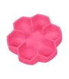 Миска для собак и кошек WAUDOG Silicone для медленного кормления, розовая, 450 мл - 4