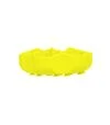 Миска для собак і котів WAUDOG Silicone для повільного харчування, жовта, 450 мл - 9