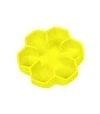 Миска для собак і котів WAUDOG Silicone для повільного харчування, жовта, 450 мл - 10