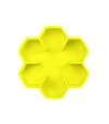 Миска для собак і котів WAUDOG Silicone для повільного харчування, жовта, 450 мл - 8