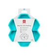 Миска для собак и кошек WAUDOG Silicone для медленного кормления, голубая, 750 мл - 12