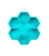 Миска для собак и кошек WAUDOG Silicone для медленного кормления, голубая, 750 мл - 8