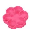 Миска для собак і котів WAUDOG Silicone для повільного харчування, рожева, 750 мл - 4