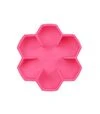 Миска для собак і котів WAUDOG Silicone для повільного харчування, рожева, 750 мл - 8