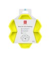 Миска для собак і котів WAUDOG Silicone для повільного харчування, жовта, 750 мл - 12